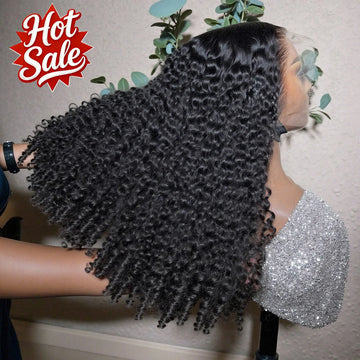 Burmese Curly Wig Human Hair 13X6 Hd Lace Frontal Wig Brazilian Original Wigs Pre Plucked Pre Bleached Deep Wave Lace Front Wigs